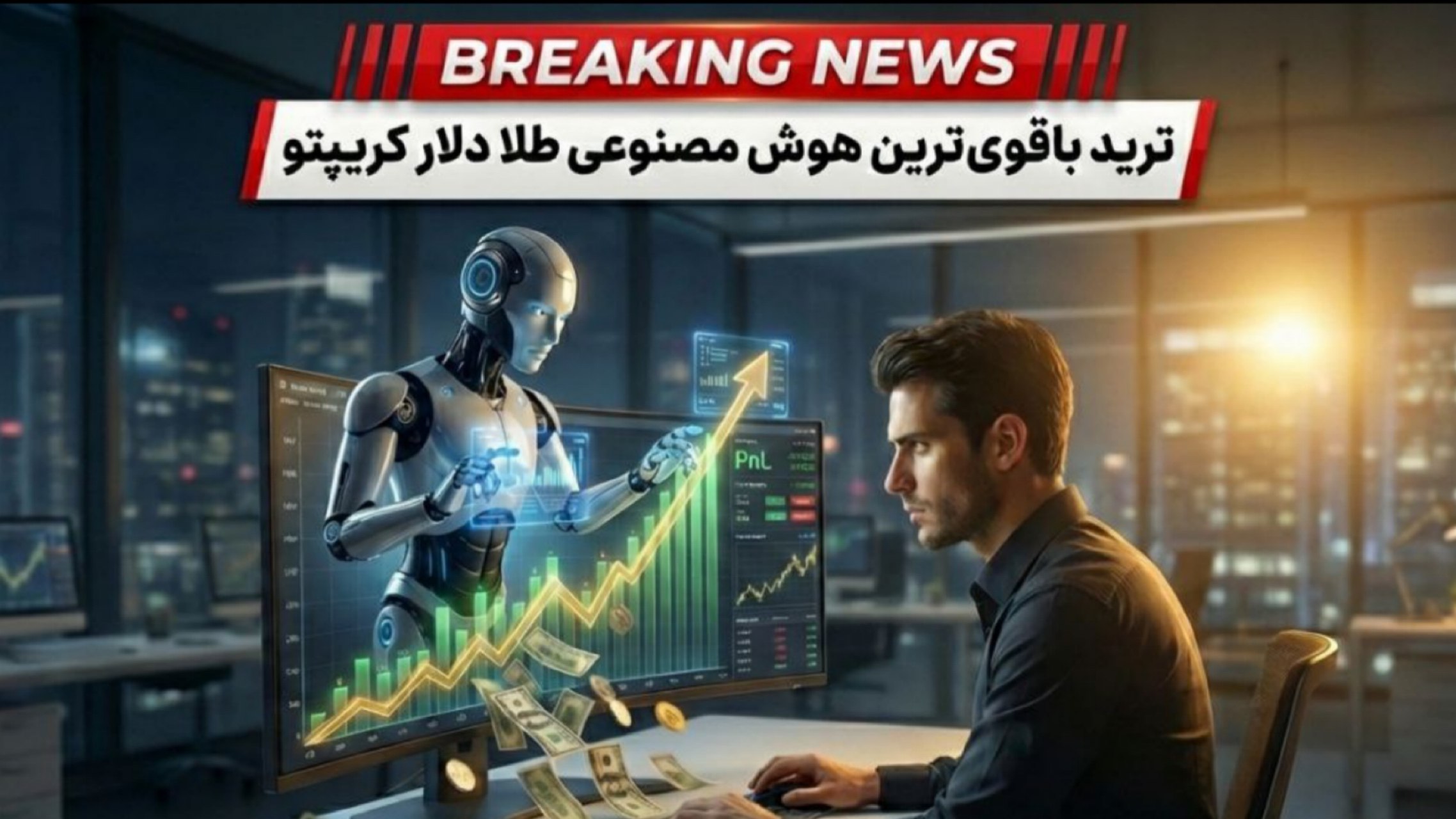 ربات تحلیلگر کریپتو با هوش مصنوعی