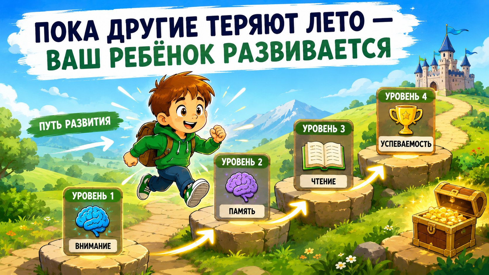 📵Ребенок забудет про гаджеты и игры
