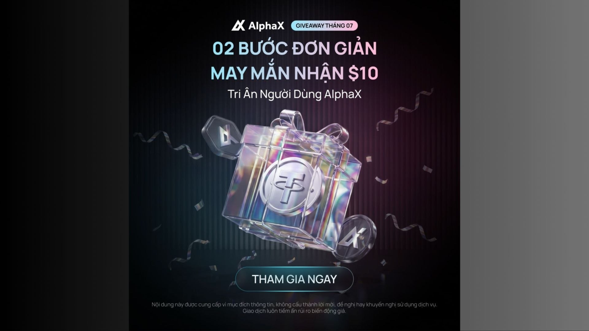 AlphaX Thông Báo Tiếng Việt