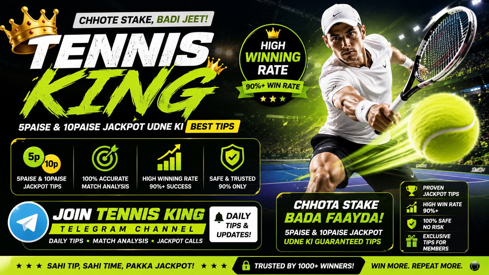 TENNIS KING 👑