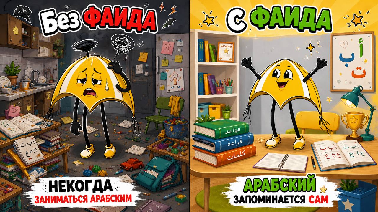 Арабский для детей📚ФАИДА