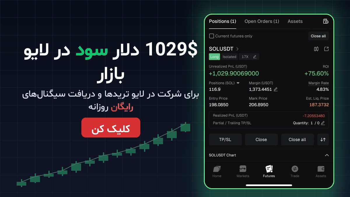 فرنیا تریدر|آموزش|سیگنال|ارزدیجیتال