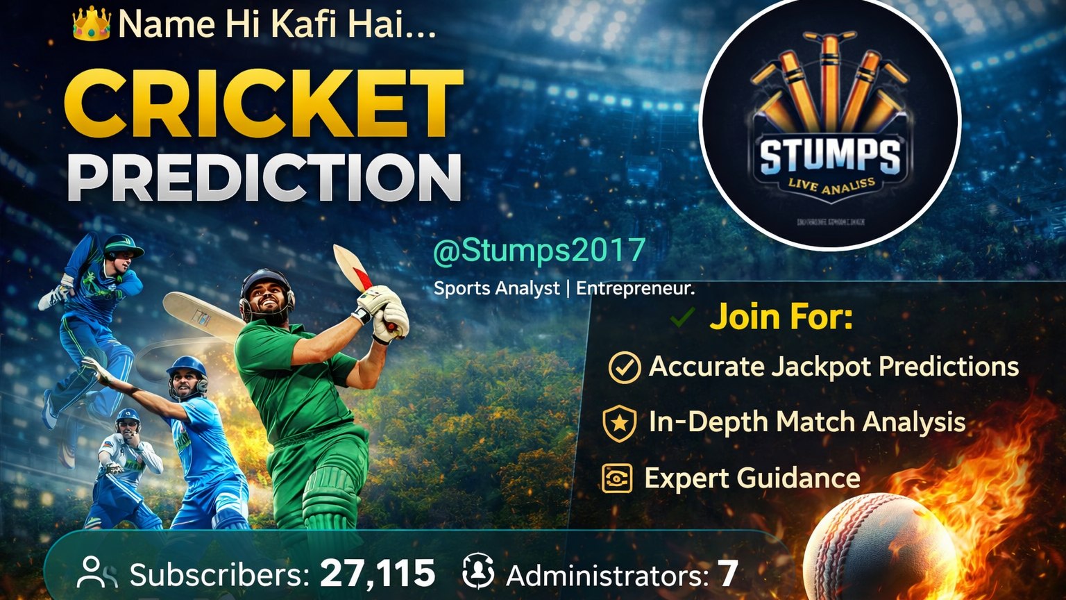 Stumps Live Analysis