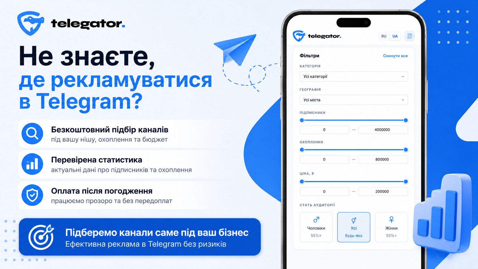 Біржа Telegator