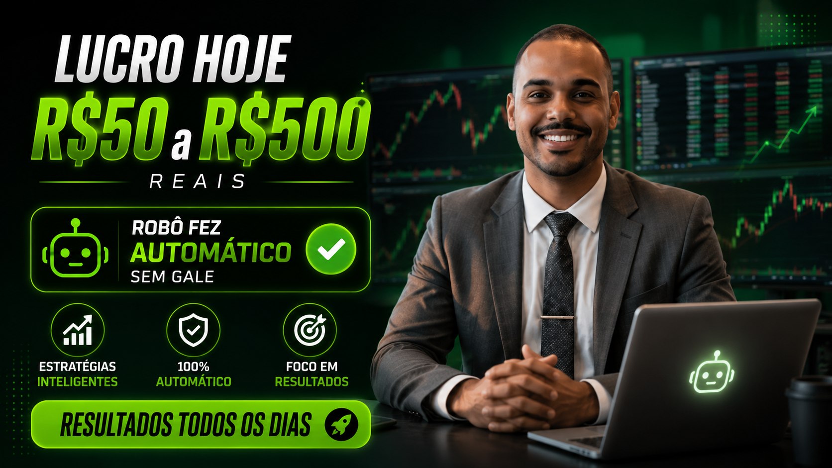 Edu Trader Sinais 📊 Bem vindo