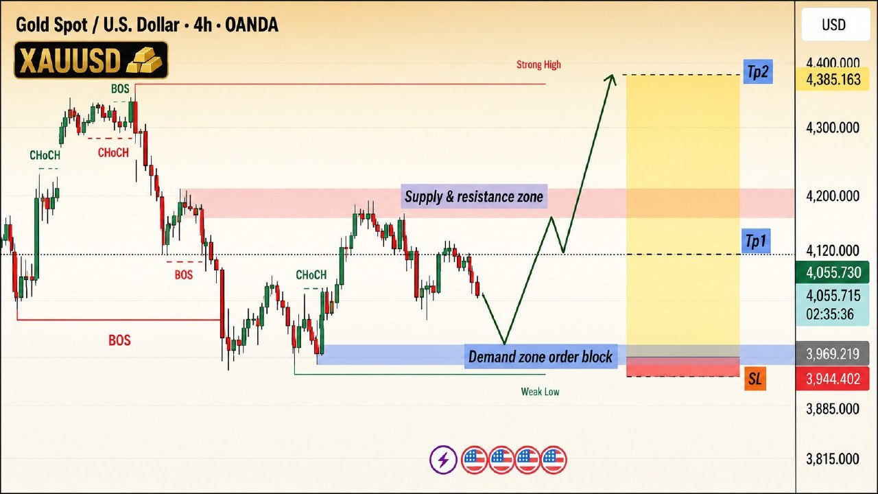 تحديث تحليل الذهب Gold analysis update