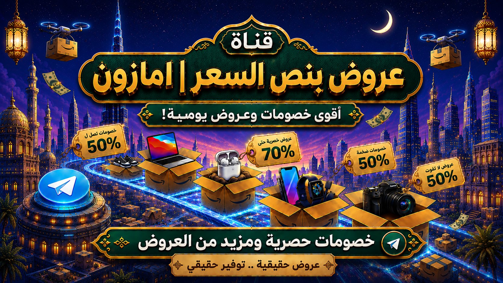 عروض بنص السعر | أمازون