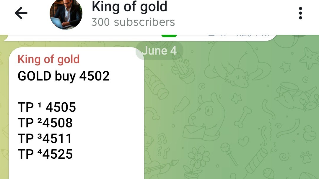 GOLD WITH SIGNALS