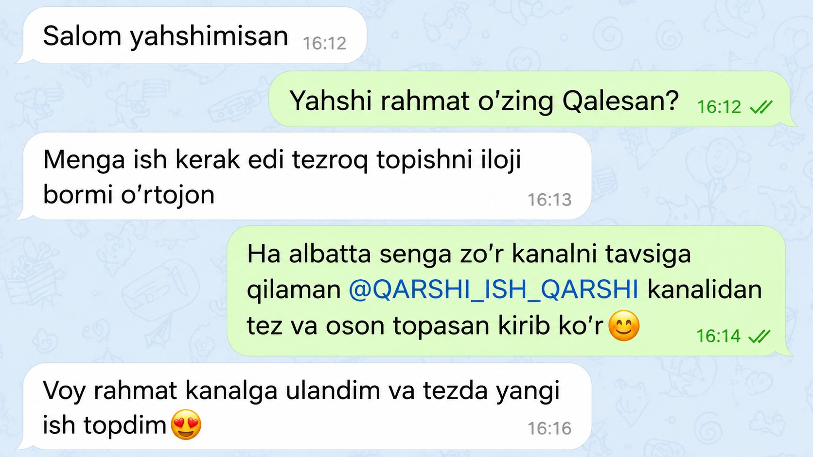 QARSHI ISH QASHQADARYO