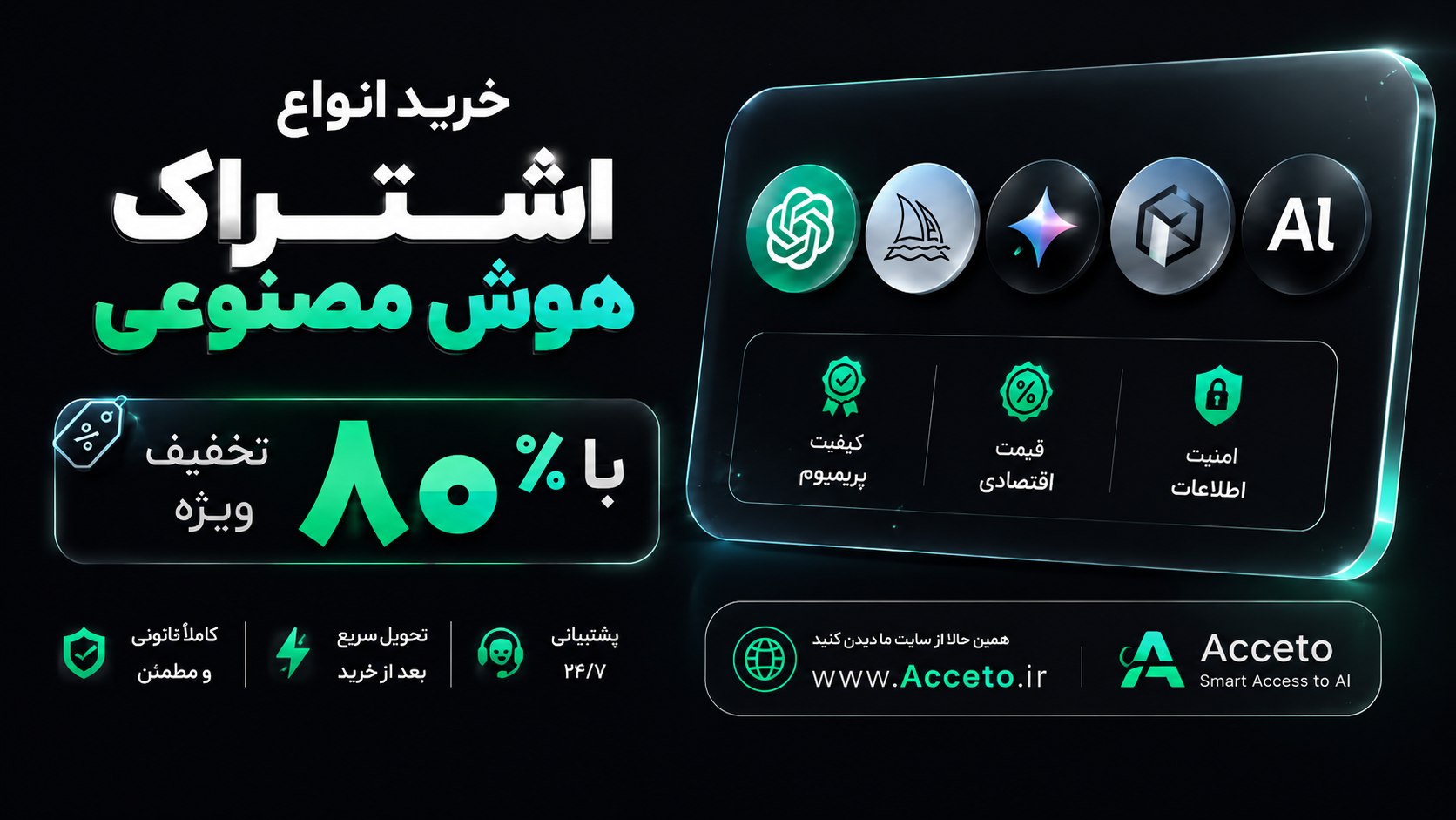 خرید چت جی پی تی Acceto