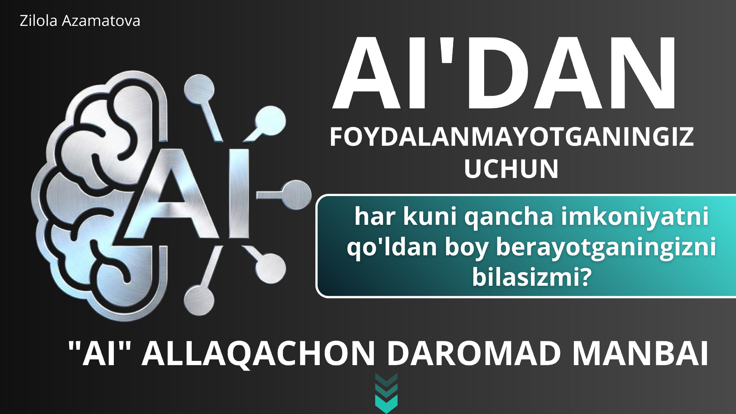 Oddiy promptdan daromadgacha