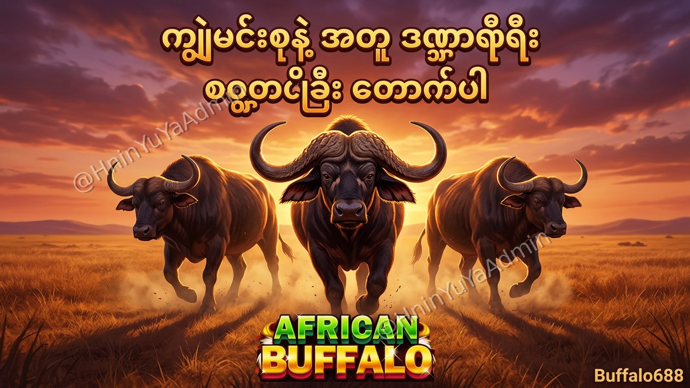 ကျွဲဂိမ်းအစစ် Buffalo688 ၊ကျွဲဘုရင် ၊ရှမ်းကိုးမီး၊ဘူကြီး