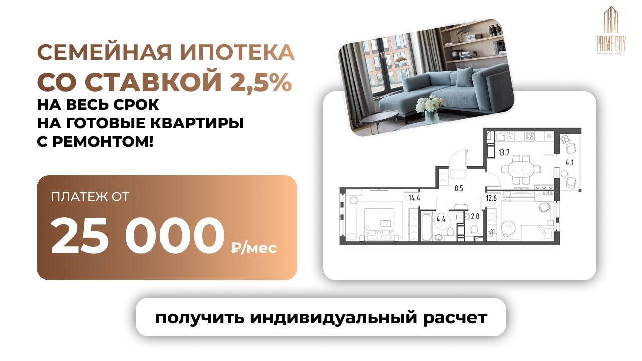PRIME CITY | НОВОСТРОЙКИ | СПБ | МСК
