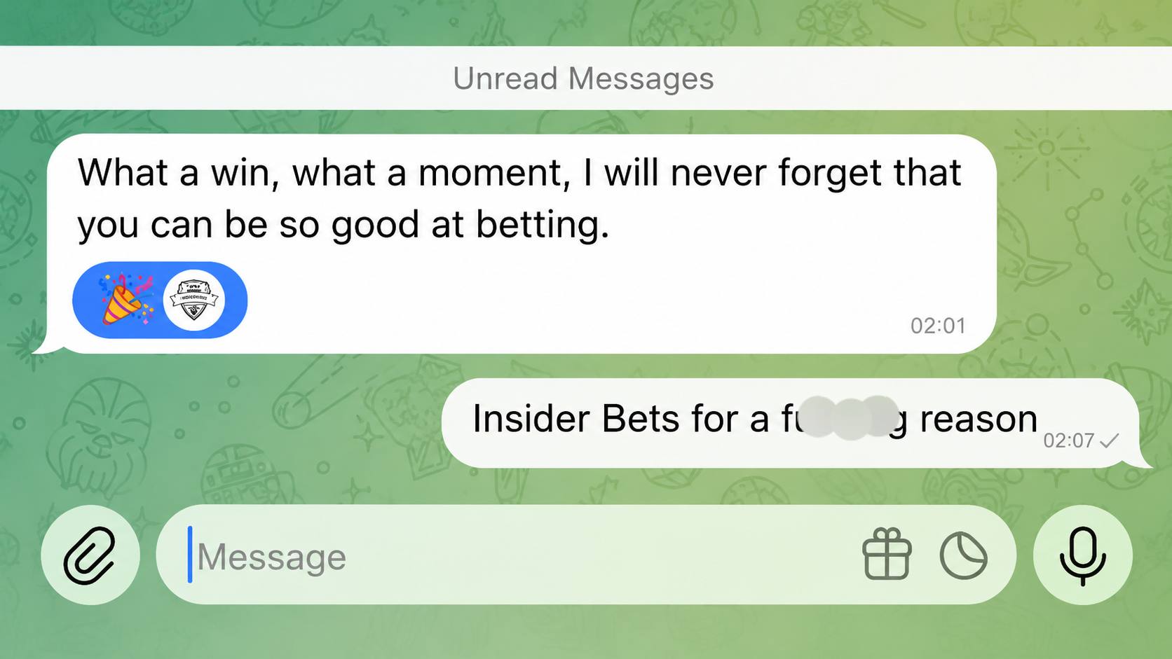 Insider Bets💰📊