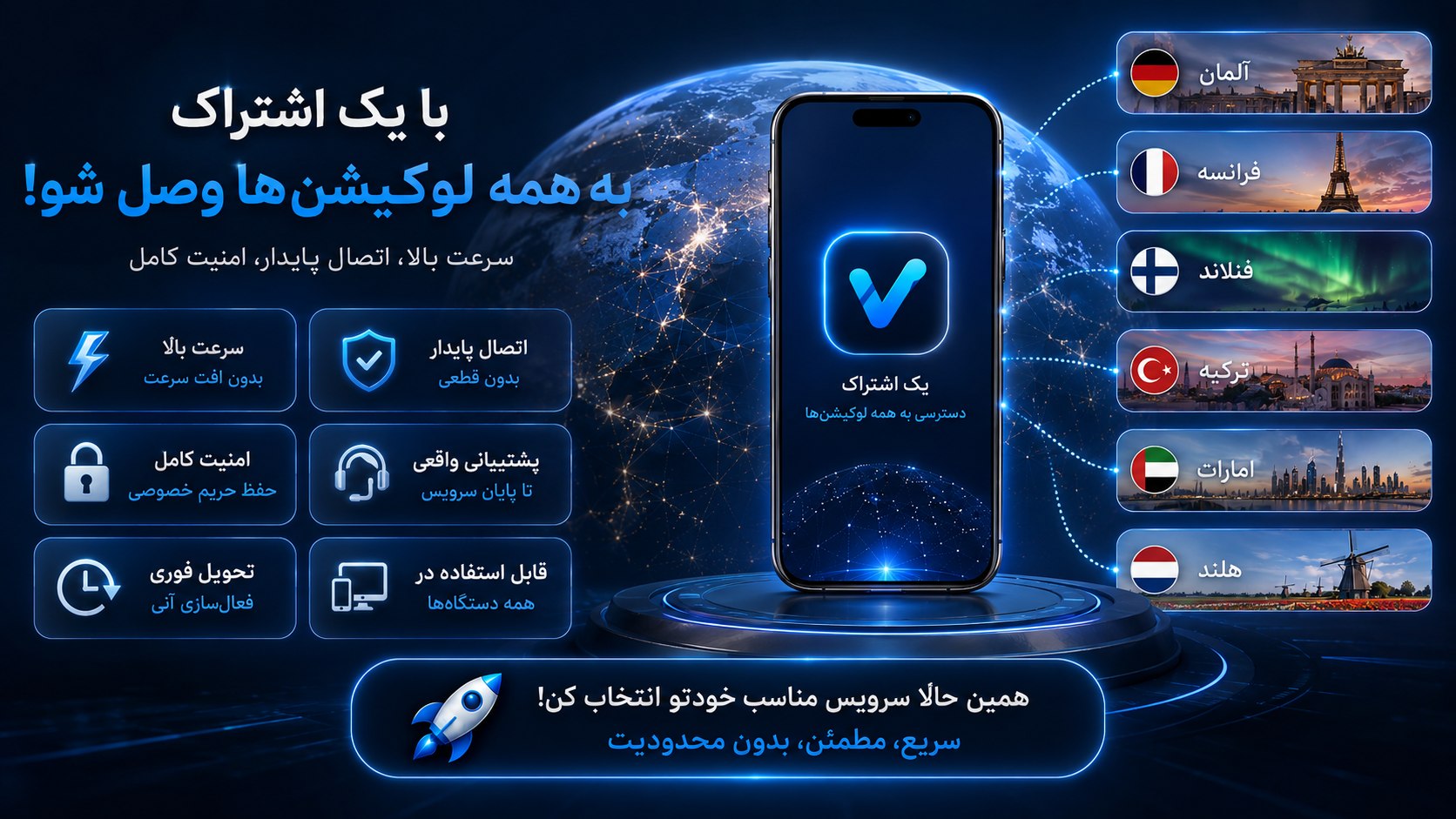 تیم اکسپرس - V2ray
