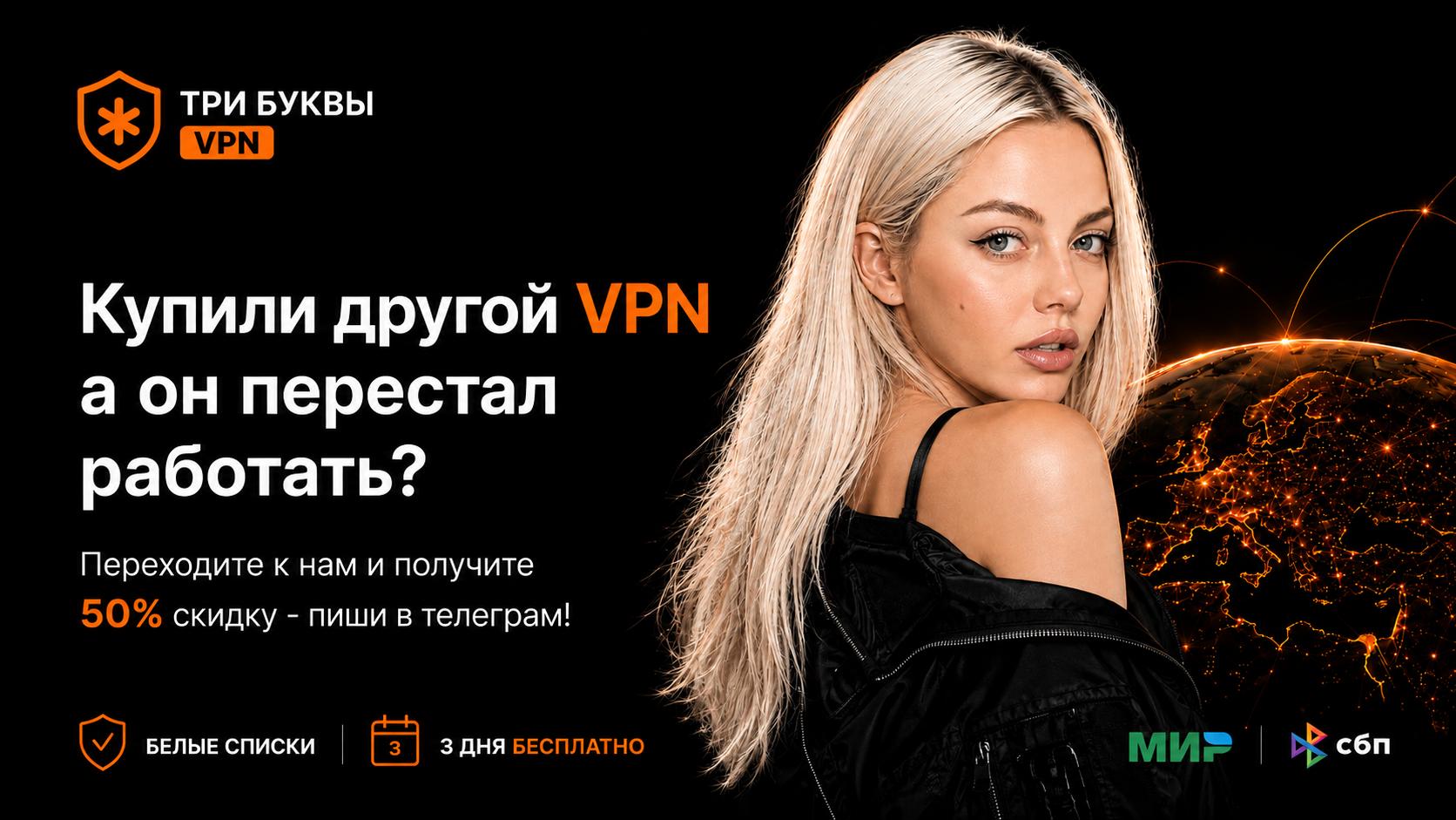 Три Буквы VPN | Скачать Happ VPN